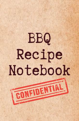BBQ Recipe Journal