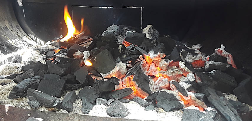 fire charcoal