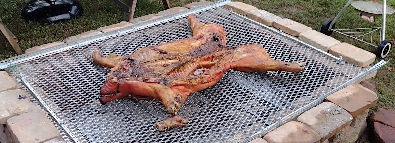Whole Hog Barbecue Pit Backyard Pig Pickin 